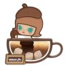 Imán para nevera de la fábrica de café Pop Bean «Molly Stir with Sugar»