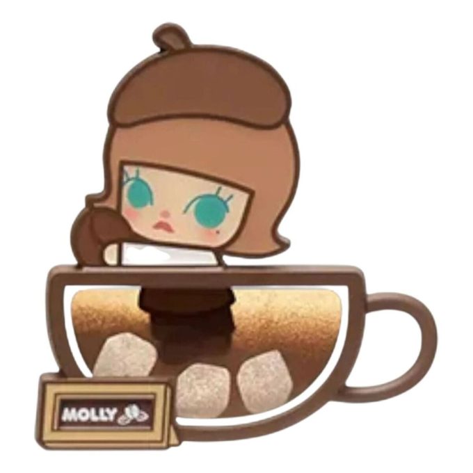Imán para nevera de la fábrica de café Pop Bean «Molly Stir with Sugar»