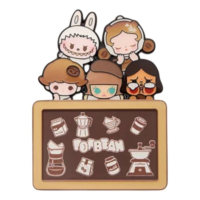 Imán para nevera de Pop Bean Coffee Factory «Combo familiar de café», edición secreta