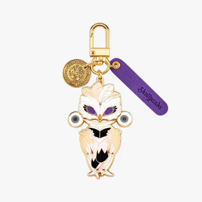 Llavero de metal de la serie «Imagen de la realidad» de SKULLPANDA