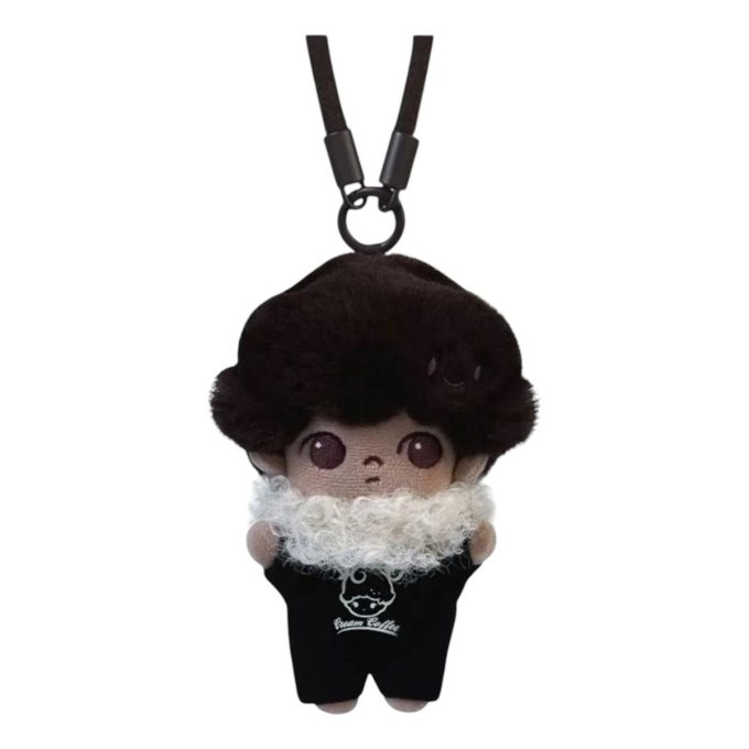 Llavero de peluche «Heartfelt Espresso» Edición Secreta de Dimoo Crush on Coffee