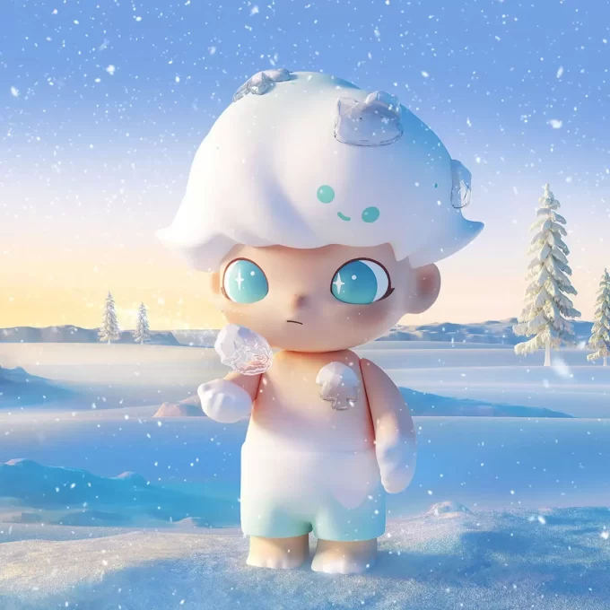 MEGA COLECCIÓN 1000% JUST DIMOO Muñeco de nieve MEGA COLECCIÓN 1000% JUST DIMOO Muñeco de nieve