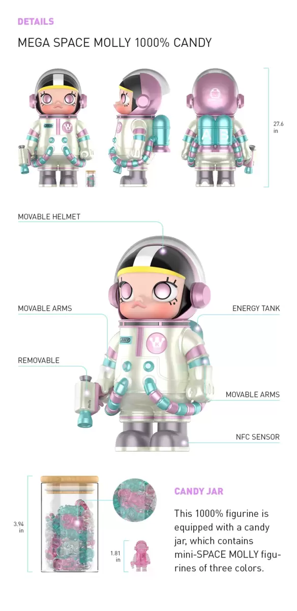 MEGA COLECCIÓN 1000% SPACE MOLLY Candy MEGA COLECCIÓN 1000% SPACE MOLLY Candy