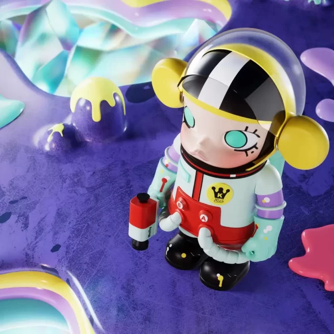 MEGA COLECCIÓN 1000% SPACE MOLLY Pequeña Pintora