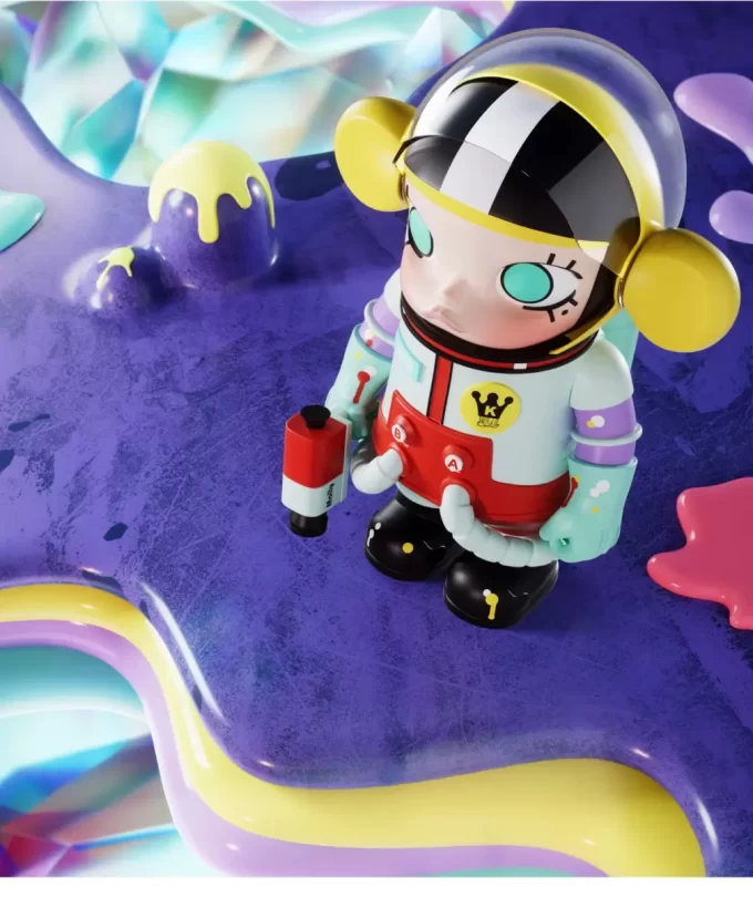 MEGA COLECCIÓN 1000% SPACE MOLLY Pequeña Pintora