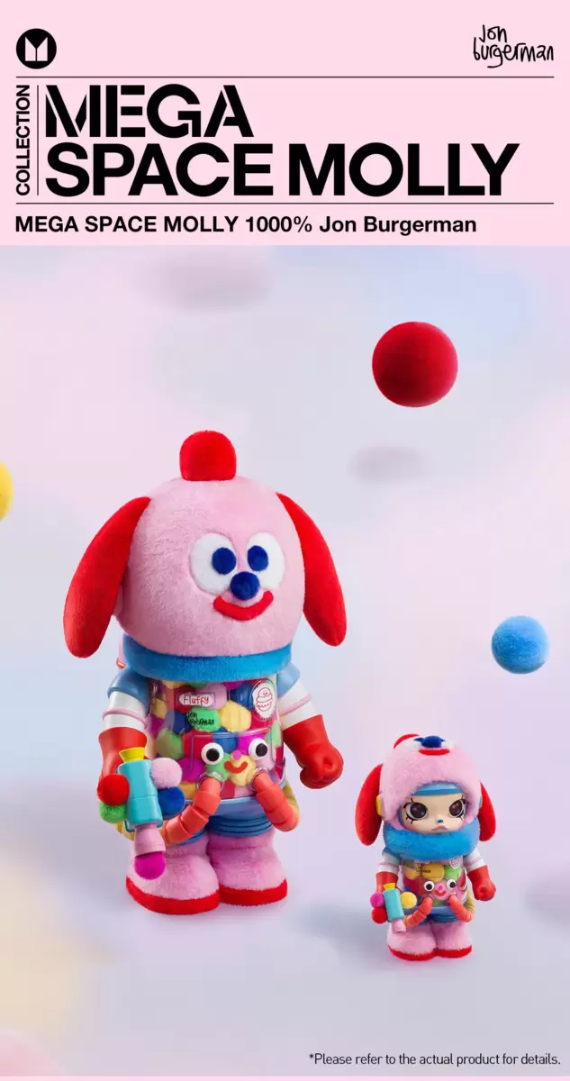 MEGA ESPACIO MOLLY 1000% Jon Burgerman MEGA ESPACIO MOLLY 1000% Jon Burgerman