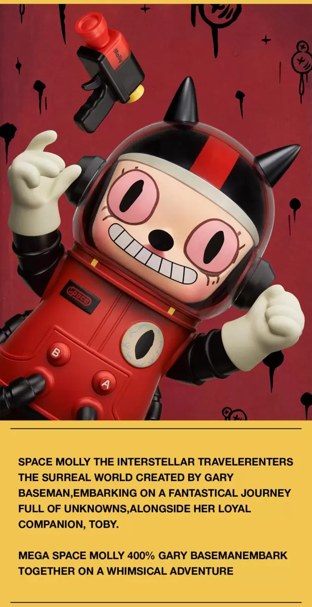 MEGA ESPACIO MOLLY 400% Gary Baseman MEGA ESPACIO MOLLY 400% Gary Baseman