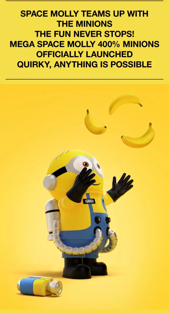 MEGA ESPACIO MOLLY 400% Minions MEGA ESPACIO MOLLY 400% Minions