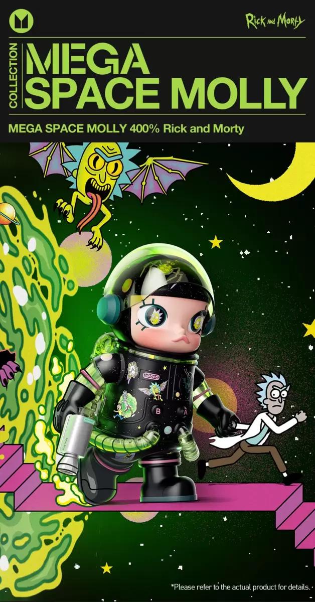 MEGA ESPACIO MOLLY 400% Rick y Morty MEGA ESPACIO MOLLY 400% Rick y Morty