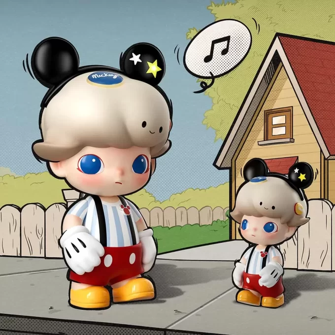 MEGA JUST DIMOO 1000% Mickey Mouse MEGA JUST DIMOO 1000% Mickey Mouse