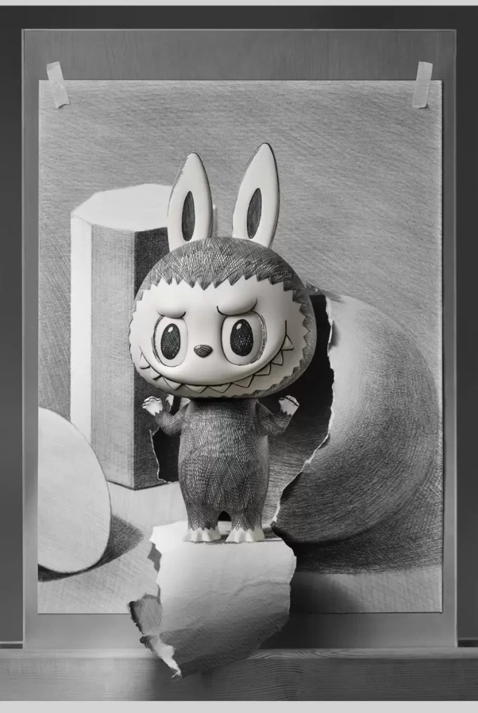 MEGA LABUBU 1000% Boceto