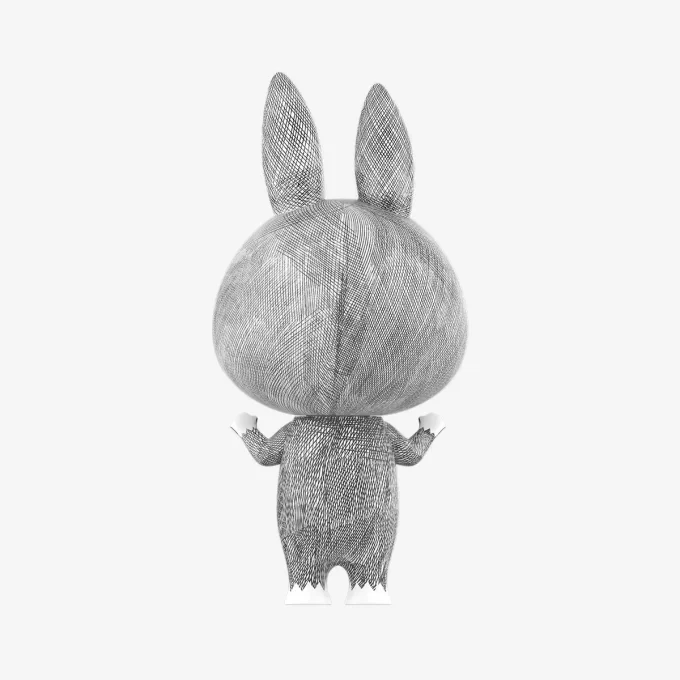 MEGA LABUBU 400% Boceto