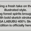 MEGA LABUBU 400% Boceto