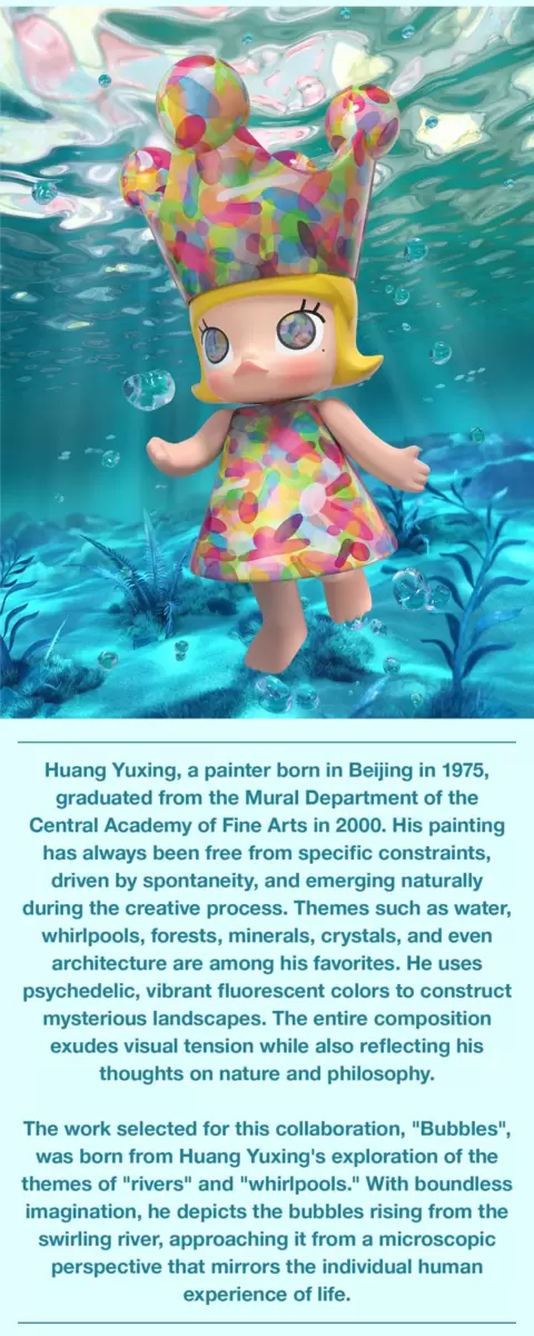 MEGA ROYAL MOLLY 400% Huang Yuxing-Burbujas MEGA ROYAL MOLLY 400% Huang Yuxing-Burbujas