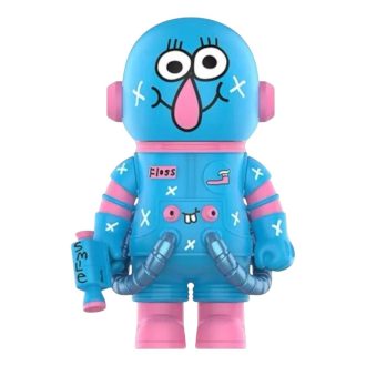 Mega Space Molly 400% Jon Burgerman Cadetes Espaciales «Floss»