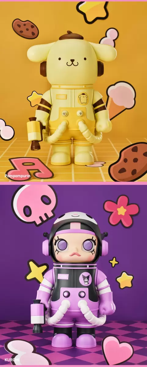 MEGA SPACE MOLLY 400% Serie Hello Kitty y sus amigos MEGA SPACE MOLLY 400% Serie Hello Kitty y sus amigos