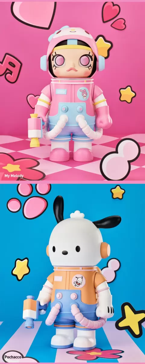 MEGA SPACE MOLLY 400% Serie Hello Kitty y sus amigos MEGA SPACE MOLLY 400% Serie Hello Kitty y sus amigos