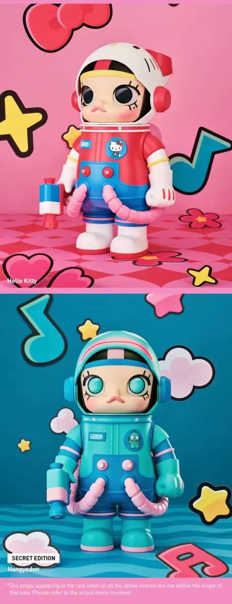 MEGA SPACE MOLLY 400% Serie Hello Kitty y sus amigos MEGA SPACE MOLLY 400% Serie Hello Kitty y sus amigos