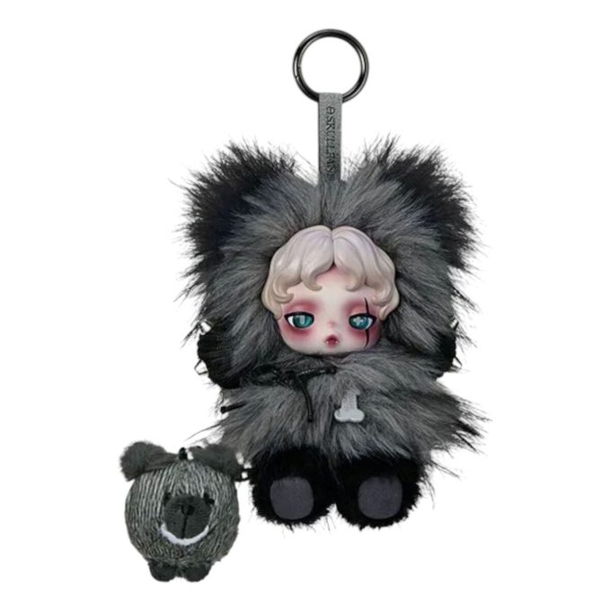 Muñeco de peluche Skullpanda You Found Me, colgante «Buddy Doggie», edición secreta