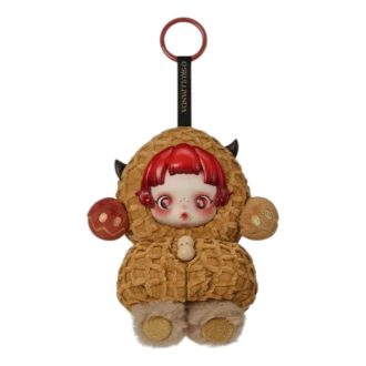 Muñeco de peluche Skullpanda «You Found Me» con colgante «Pranky Peanut»