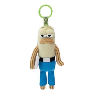 Peluche «Pez trabajador caprichoso» de Pop Mart x Bikini Bottom Buddies
