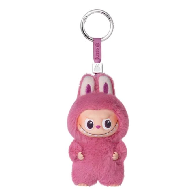 Pin de Labubu para el amor, colgante de peluche «Q»