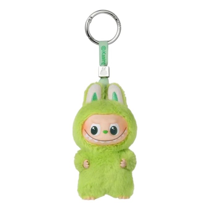 Pin de Labubu para el amor, colgante de peluche «V»