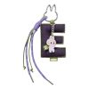 Pin Labubu para colgante con letra de amor «E»