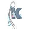 Pin Labubu para colgante con letra de amor «K»