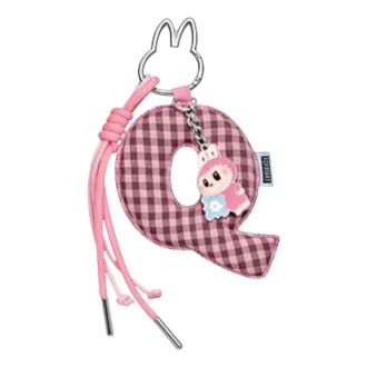 Pin Labubu para colgante de letra de amor «Q»
