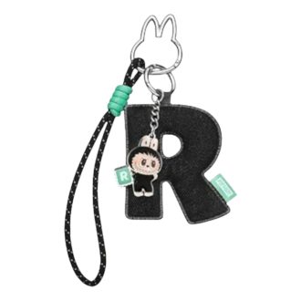 Pin Labubu para colgante de letra de amor «R»