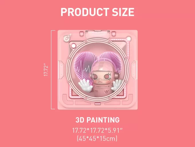 Pintura 3D de MEGA SPACE MOLLY SMITTEN LOVE «EN EL ESPACIO» Pintura 3D de MEGA SPACE MOLLY SMITTEN LOVE «EN EL ESPACIO»