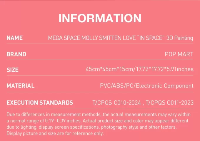 Pintura 3D de MEGA SPACE MOLLY SMITTEN LOVE «EN EL ESPACIO» Pintura 3D de MEGA SPACE MOLLY SMITTEN LOVE «EN EL ESPACIO»