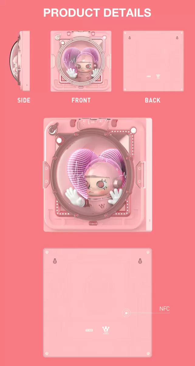 Pintura 3D de MEGA SPACE MOLLY SMITTEN LOVE «EN EL ESPACIO» Pintura 3D de MEGA SPACE MOLLY SMITTEN LOVE «EN EL ESPACIO»