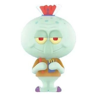 Pop Mart x Bob Esponja Los Monstruos Labubu «Calamardo x Spookys»