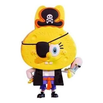 Pop Mart x Bob Esponja Los Monstruos Labubu «Gran Pirata» Edición Secreta
