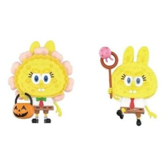Pop Mart x Bob Esponja Los Monstruos Labubu «Jack O Lantern y el Cazador de Medusas»