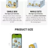 Serie Baby Molly y Baby Tabby – Caja sorpresa con imán para refrigerador
