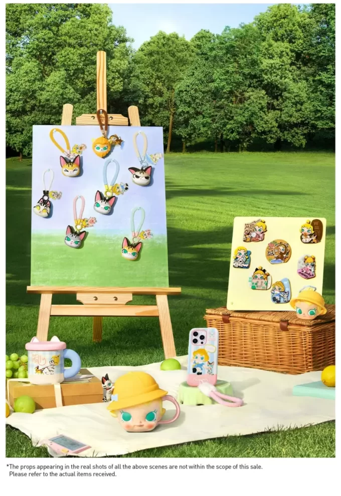 Serie Baby Molly y Baby Tabby – Caja sorpresa con imán para refrigerador