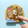 Serie Baby Molly y Baby Tabby – Caja sorpresa con imán para refrigerador
