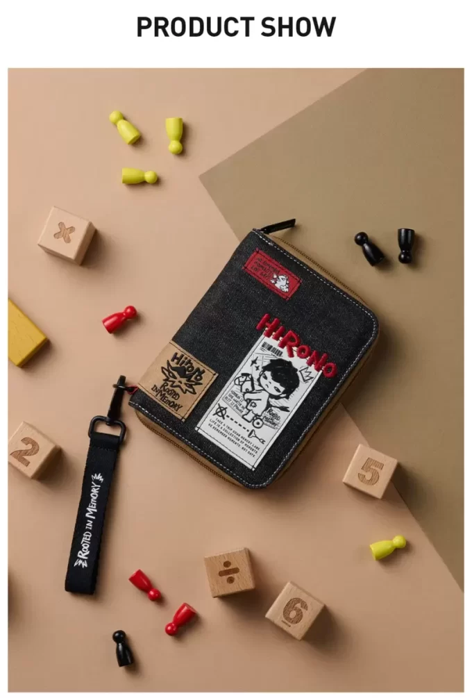 Serie Hirono Echo – Bolsa para pasaporte Serie Hirono Echo – Bolsa para pasaporte