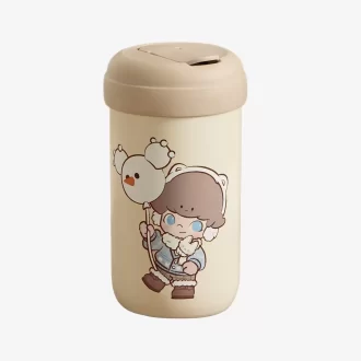 Serie navideña cálida y esponjosa – Taza de vacío DIMOO