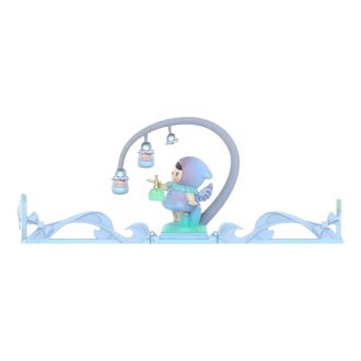 Tarjeta de felicitación con escena «Lirio de los valles»