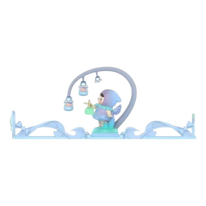 Tarjeta de felicitación con escena «Lirio de los valles»