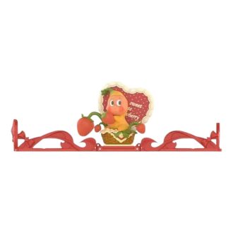 Tarjeta de felicitación con escena «Twinkle Twinkle Little Strawberry»