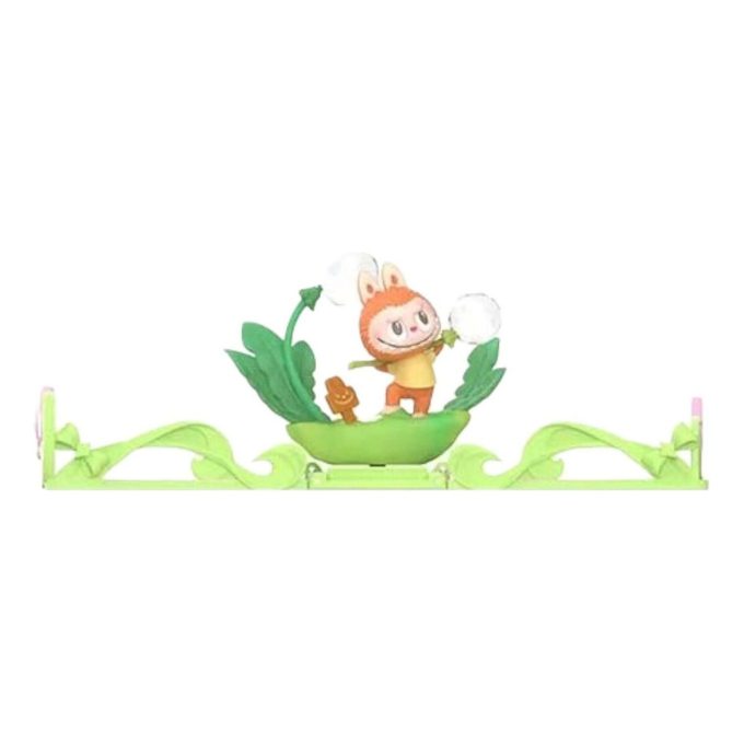Tarjeta de felicitación «Regalo para ti» con escena «Diente de león de Labubu»
