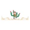 Tarjeta de felicitación «Regalo para ti» con escena «Zsiga Cactus»