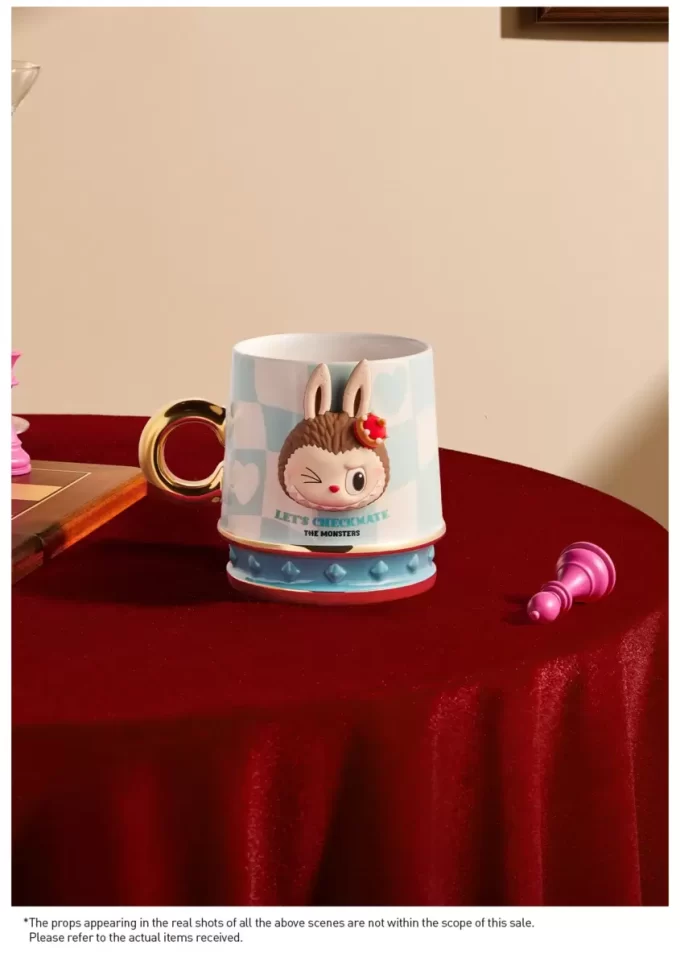 Taza de la serie Let’s Checkmate de LOS MONSTRUOS Taza de la serie Let’s Checkmate de LOS MONSTRUOS