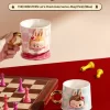 Taza de la serie Let’s Checkmate de LOS MONSTRUOS Taza de la serie Let’s Checkmate de LOS MONSTRUOS