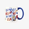 Taza de la serie «Vacaciones en EE. UU.» de Dimoo